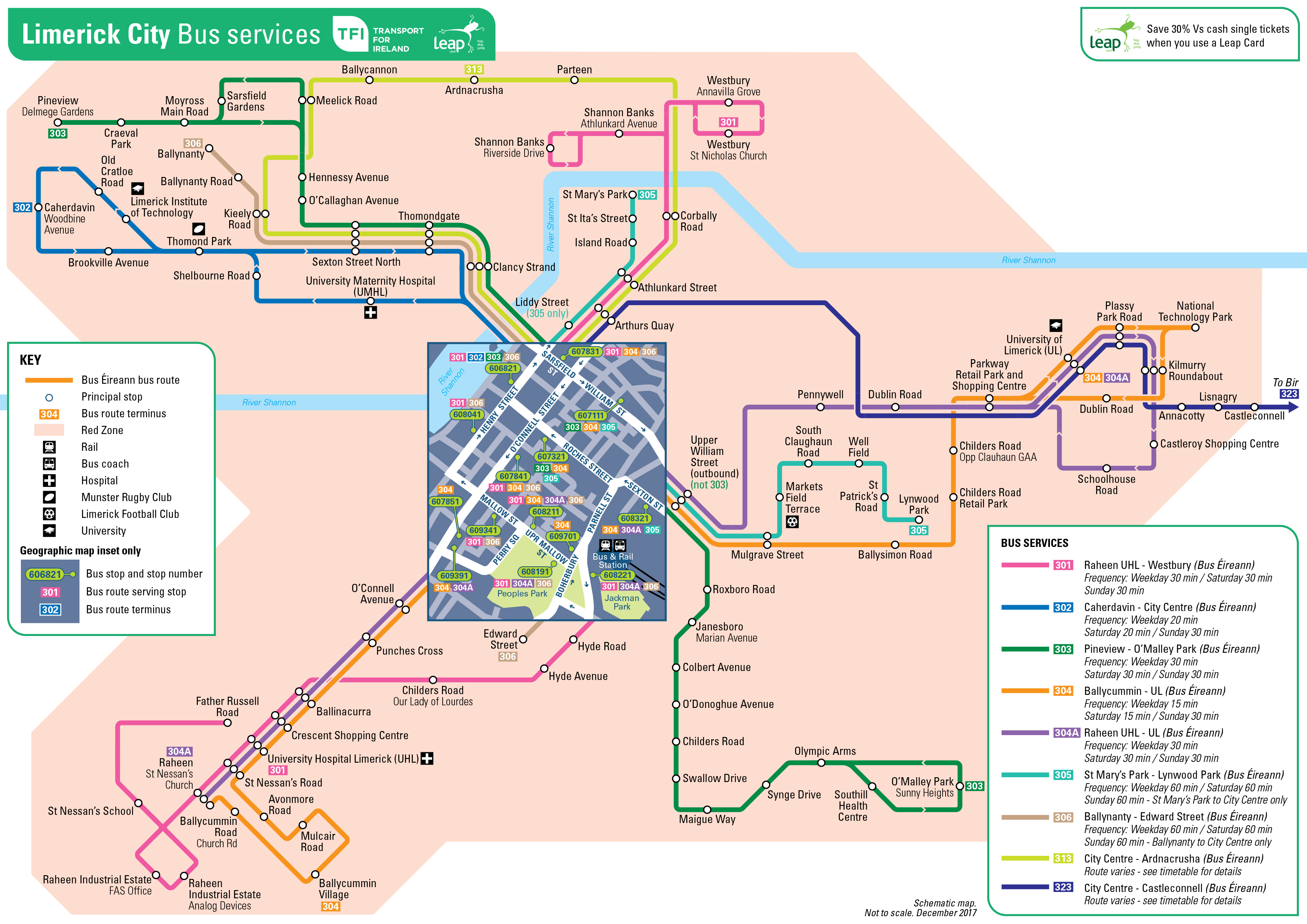 Transport For Ireland - Maps Of Public Transport Services