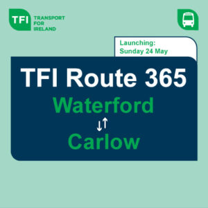TFI Route 365 Carlow to Waterford