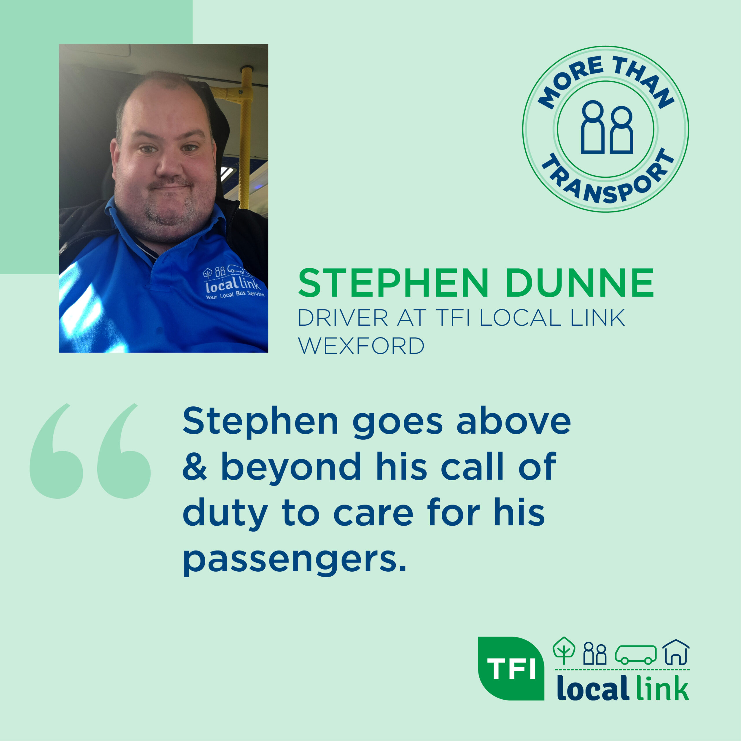 #MoreThanTransport Series with TFI Local Link Wexford - Transport for Ireland
