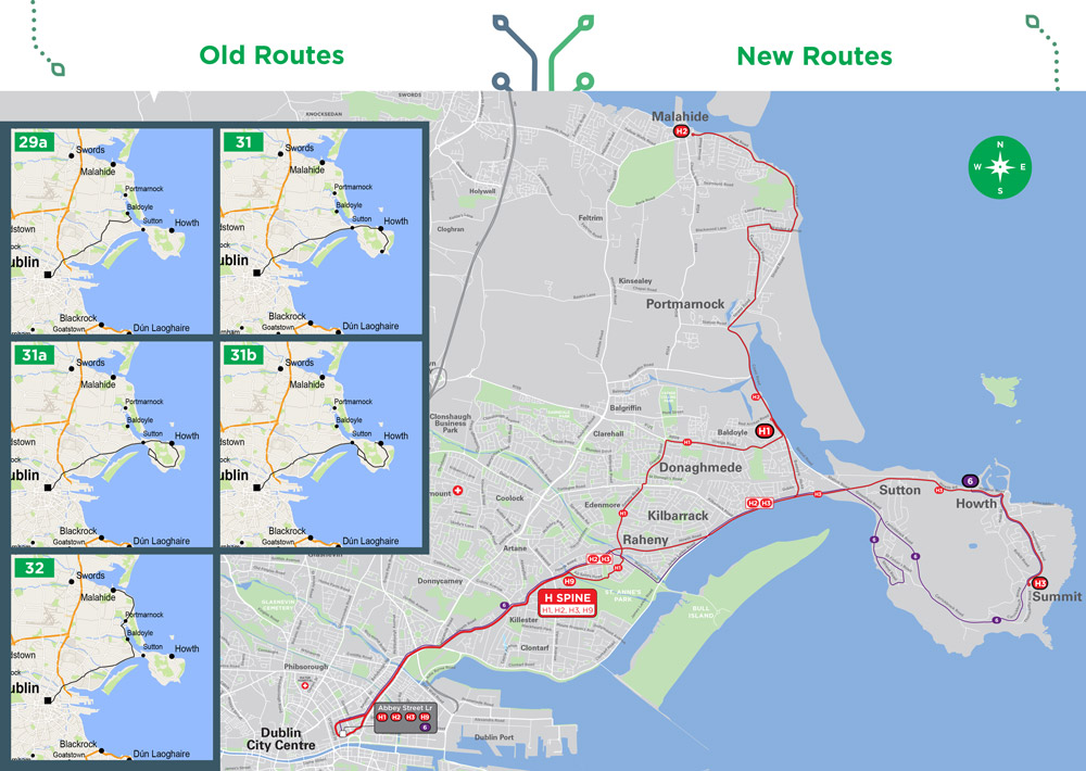 Dublin Trains - Maps, Travel Information and Timetables — Dublin