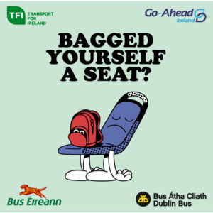 Etiquette Keep bags off a seat