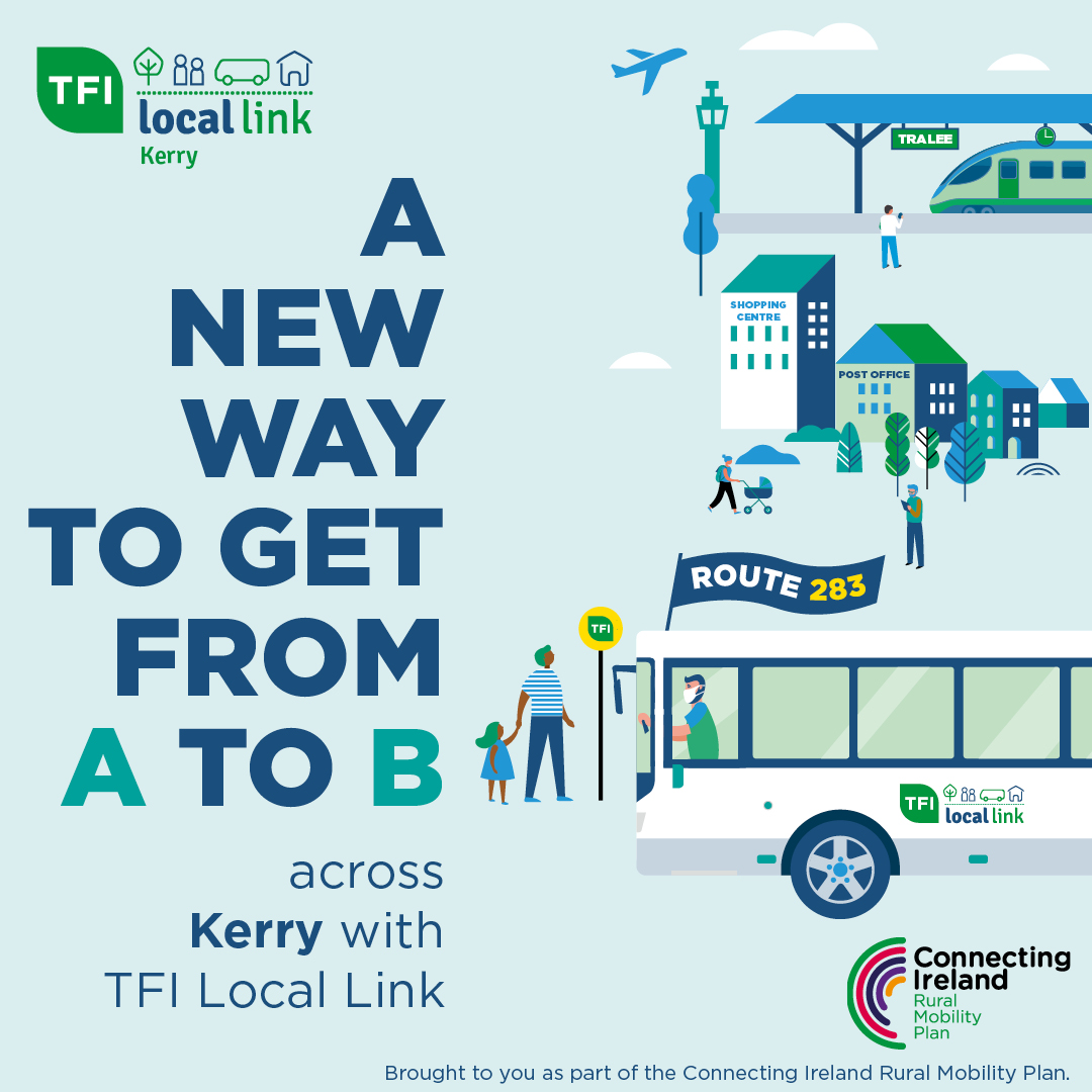 Public Transport Connectivity to Kerry Airport to Improve Thanks to