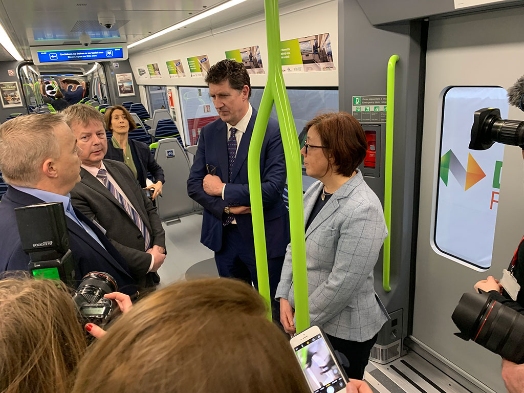 Minister Ryan gets preview of future of DART travel, as life size ...