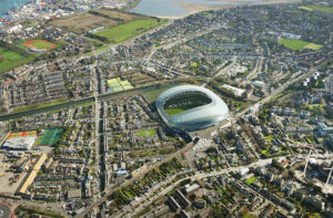 Aviva Stadium1 sky view