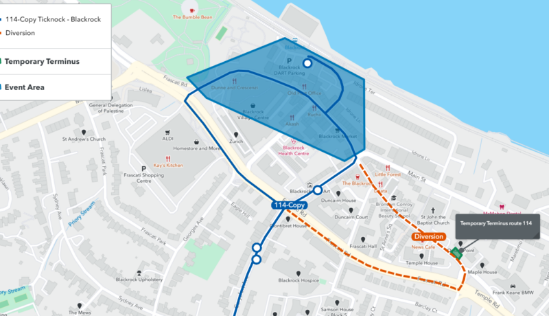 diversions for st patricks day route 114 by blackrock