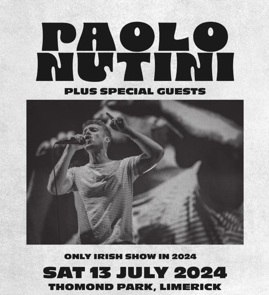 Paulo Nutini in concert in Limerick on 13th July 2024