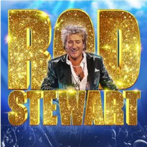 Rod Stewart in cocnert in Ireland (Dubin)