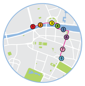 pride 2025 route march route-map-03-768x774