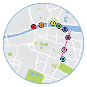 pride 2025 route march route-map-03-768x774