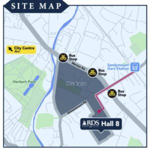 Transport to the RDS - train and bus routes