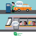 Car Free Day - rake the Bus