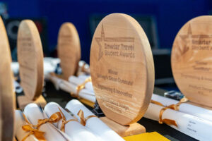 Smarter Travel student awards 2025 trophies 2 900x600