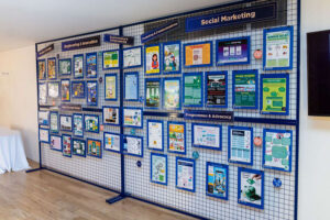 Smarter travel student awards 4 exhibition wall 900x600