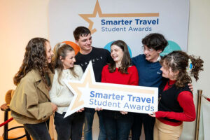 students at Smarter Travel student awards 2025 1 900x600