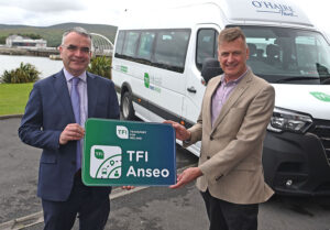 Minister Calleary and NTA at TFI Anseo launch in Achill