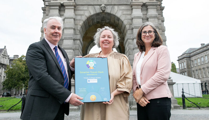 Trinity awarded Smarter Travel Mark -14