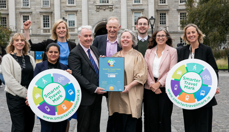 Trinity awarded Smarter Travel Mark
