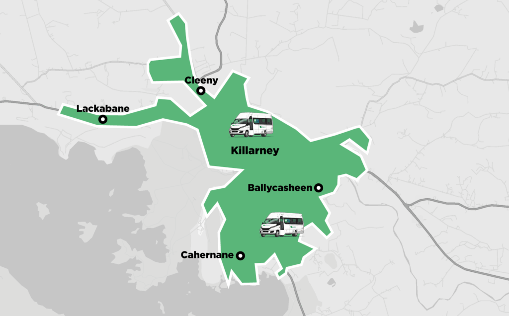 Map Killarney area - TFI Anseo