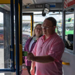 NTA-and-Down syndrome ireland at bus validator2