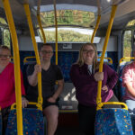 NTA-and-Down syndrome ireland at on the bus