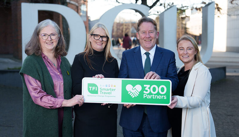 Samantha Fahy DCU Anne Shaw NTA CEO MinisterDarragh O&rsquo;Brien Louise Culliney Smarter Travel Manager 121225ntadcu97 900x600