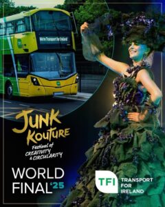 Junk Kouture with TFI bus as sponsor for the World Final in Dublin
