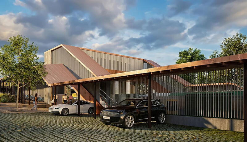 Kilcock Station Dart+ car park 900x503