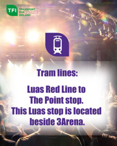 tram to 3 arena Luas Red line 500x625