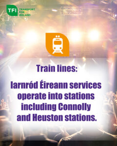 3 arena banner train lines connolly heuston 500x625