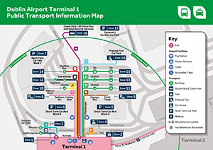 Dublin Airport Terminal 1 Map