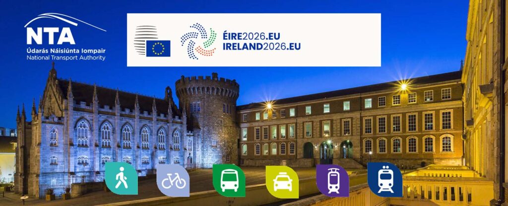 Irish eu presidency banner 1600x600 Dublin Castle