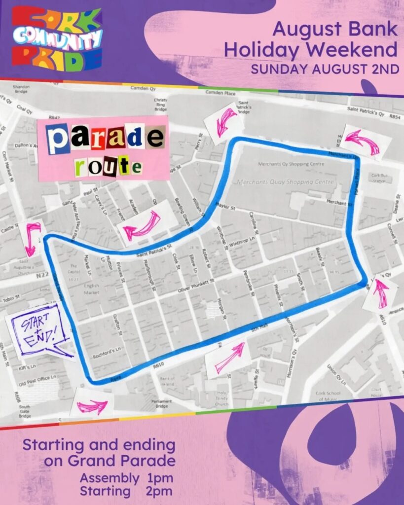 Cork parade route 2026