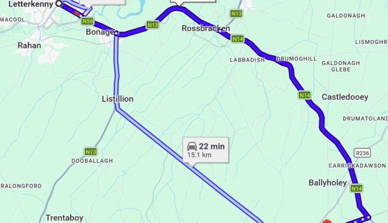 oakfest map to letterkenny