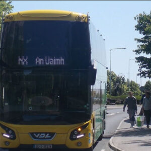 Seirbh&iacute;s&iacute; Bus Bhaile na hUaimhe| Amchl&aacute;r nua NX