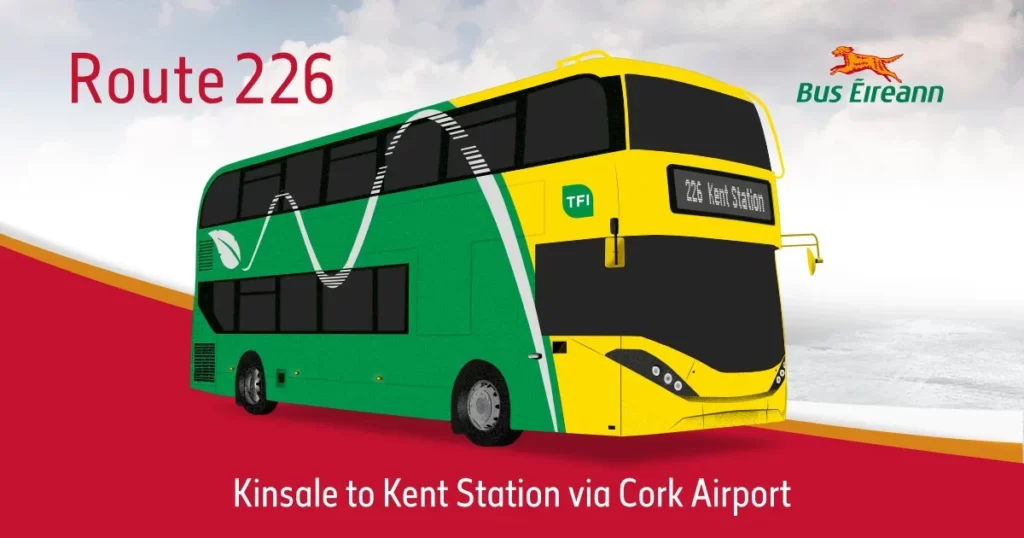bus 226 Cork city to Cork Airport annd Kinsale